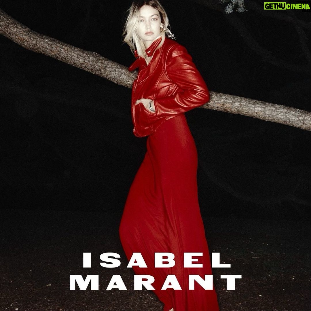 Gigi Hadid Instagram - New @isabelmarant 💡 I’m a 4ever fan of the bada⚡︎⚡︎ woman that is Isabel Marant and always love time with her & her sweet team. Merci beaucoup mes amis ❣️