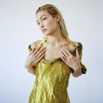 Gigi Hadid Instagram - So honored to get a day with the @prada and @miumiu archives, to celebrate the work of one & only Mrs.Prada for her @voguemagazine cover story❣️ Getting to work with and know Miuccia is something I will cherish forever! Thank you all for having me 🙏🙏❤️ Photographed by @stef_mitchell Styled by @alex_jordan_harrington Hair @akemi_kishida Makeup @karinwesterlundd