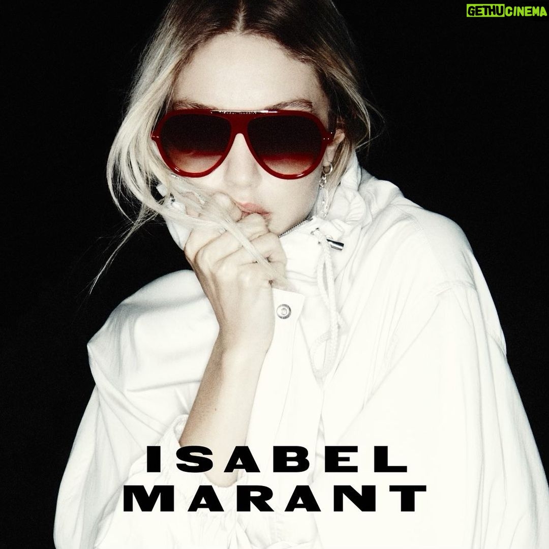Gigi Hadid Instagram - New @isabelmarant 💡 I’m a 4ever fan of the bada⚡︎⚡︎ woman that is Isabel Marant and always love time with her & her sweet team. Merci beaucoup mes amis ❣️