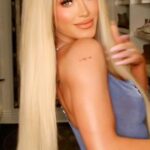 Gigi Lazzarato Instagram - new hair who dis🧜🏼‍♀️ loving my new 26” clip ins from the top tier very best @thehairshopinc 🫶🏻💕