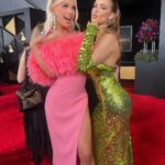 Gigi Lazzarato Instagram - Hosting the Grammy’s 2024 red carpet with @glaad was such a dream come true🥹🏆 Being a part of music’s biggest night was so iconic and something I will never forget💞