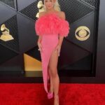 Gigi Lazzarato Instagram - Hosting the Grammy’s 2024 red carpet with @glaad was such a dream come true🥹🏆 Being a part of music’s biggest night was so iconic and something I will never forget💞