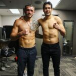 Gilberto Ramírez Instagram – Dos guerreros dejando todo arriba del ring, gracias por todo el apoyo . Llegando a un nuevo desafío con una gran victoria. The Cosmopolitan of Las Vegas
