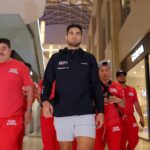 Gilberto Ramírez Instagram - Here to take over 💯🇲🇽🥊. #ZurdoBivol #AndTheNew #AbuDhabi - @daznboxing @goldenboy @matchroomboxing @wbaboxingofficial @visitabudhabi @abudhabievents @dctabudhabi YAS Mall Abu Dhabi UAE