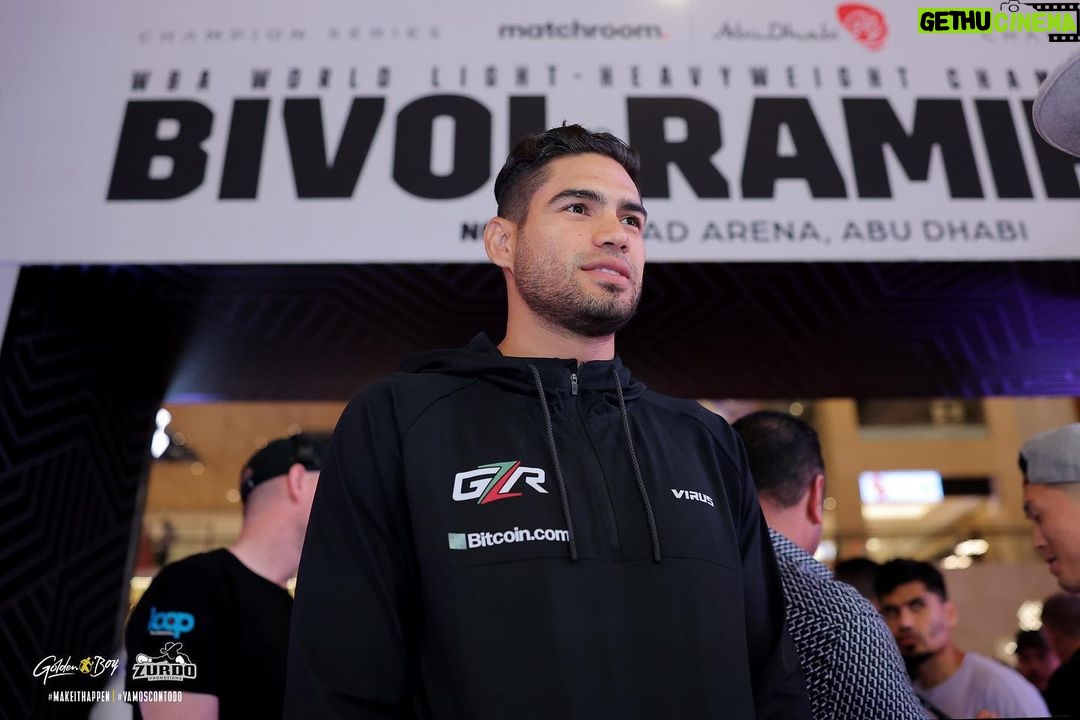 Gilberto Ramírez Instagram - Here to take over 💯🇲🇽🥊. #ZurdoBivol #AndTheNew #AbuDhabi - @daznboxing @goldenboy @matchroomboxing @wbaboxingofficial @visitabudhabi @abudhabievents @dctabudhabi YAS Mall Abu Dhabi UAE