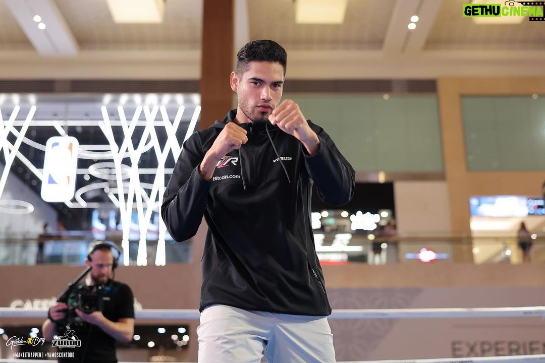 Gilberto Ramírez Instagram - Here to take over 💯🇲🇽🥊. #ZurdoBivol #AndTheNew #AbuDhabi - @daznboxing @goldenboy @matchroomboxing @wbaboxingofficial @visitabudhabi @abudhabievents @dctabudhabi YAS Mall Abu Dhabi UAE