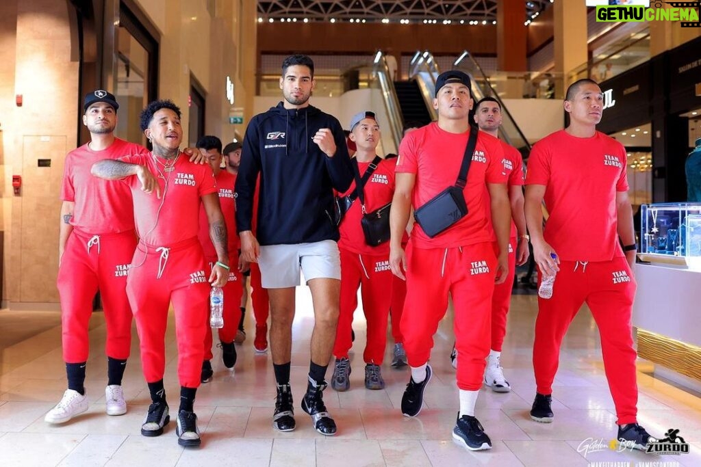 Gilberto Ramírez Instagram - Here to take over 💯🇲🇽🥊. #ZurdoBivol #AndTheNew #AbuDhabi - @daznboxing @goldenboy @matchroomboxing @wbaboxingofficial @visitabudhabi @abudhabievents @dctabudhabi YAS Mall Abu Dhabi UAE
