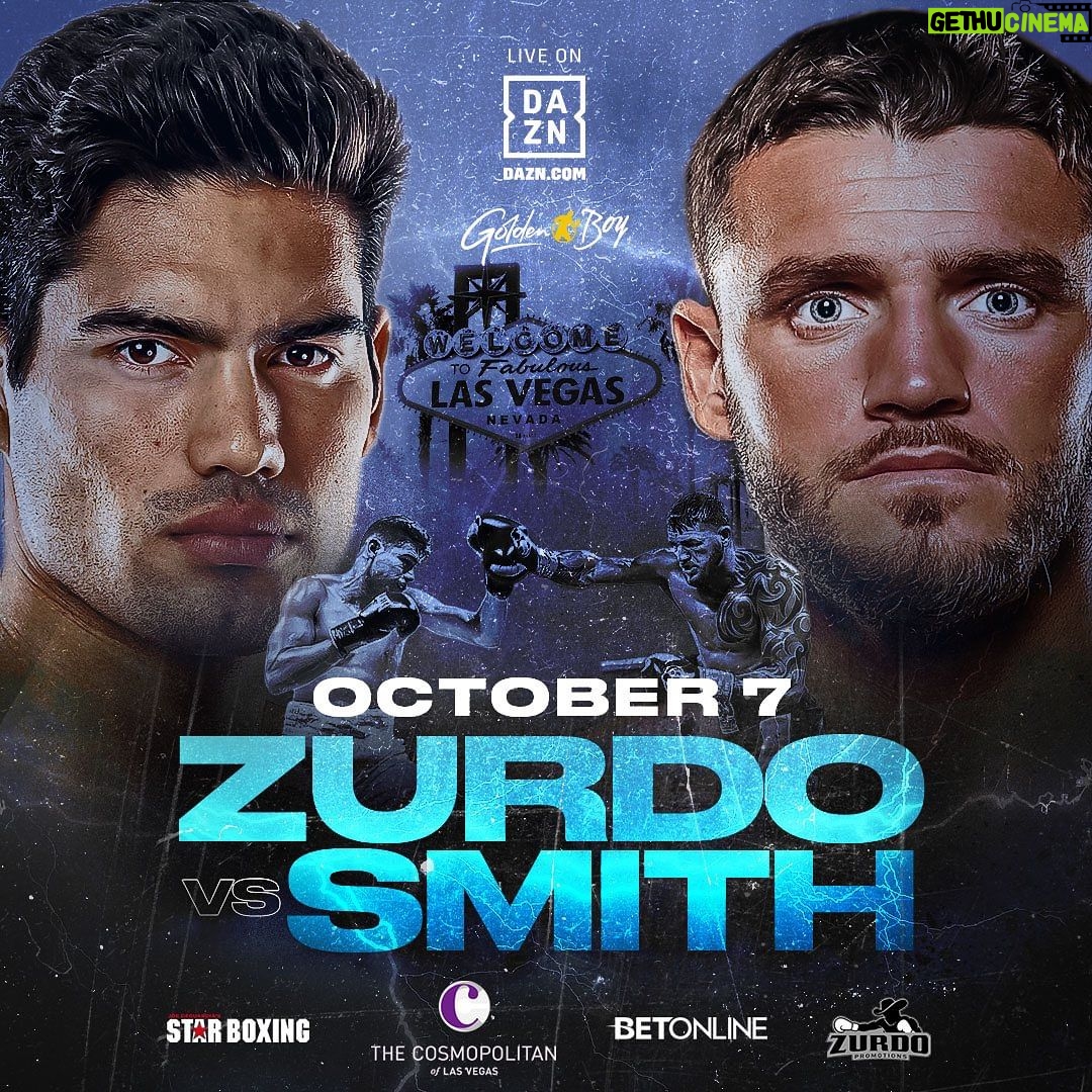 Gilberto Ramírez - 68.5K Likes - ‼️ LAS VEGAS GET READY‼️
Zurdo Ramirez 🆚 Joe Smith Jr. meet in a clash of former Champions LIVE on October 7th at The Chelsea at The Cosmopolitan! Ticket info on the 12 round cruiserweight battle coming soon 🎟
#ZurdoSmith | LIVE on DAZN 10/7