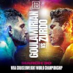 Gilberto Ramírez Instagram – 👑 WBA CRUISERWEIGHT SUPER WORLD CHAMPIONSHIP: Champion Arsen Goulamirian makes his US Debut and defends his title 🆚 Zurdo Ramirez who hopes to be the first 🇲🇽 Mexican Cruiserweight Champion on March 30th. Don’t miss this clash of titans presented in association with Y12! Ticket info and undercard announcement coming 🔜 !

#GoulamirianZurdo | LIVE on DAZN March 30 YouTube Theater