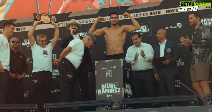 Gilberto Ramírez Instagram - Last 48 hours❗️Press Conference✔️ Weigh-Ins✔️ All that’s left is for @zurdoramirez to take what’s his tomorrow in Abu Dhabi. Light heavyweight Championship of the World‼️ #BivolRamirez @visitabudhabi @etihadarena.ae @matchroomboxing @goldenboy @oscardelahoya @eddiehearn @makeawar @daznboxing 📽 @3pointmgmt Abu Dhabi, United Arab Emirates