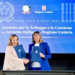 Giorgia Meloni Instagram - Bastia Umbra, cerimonia per la firma dell’Accordo per lo Sviluppo e la Coesione tra il Governo e la Regione Umbria.