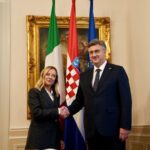 Giorgia Meloni Instagram - Zagabria, incontro con il Primo Ministro della Repubblica di Croazia, Andrej Plenković.