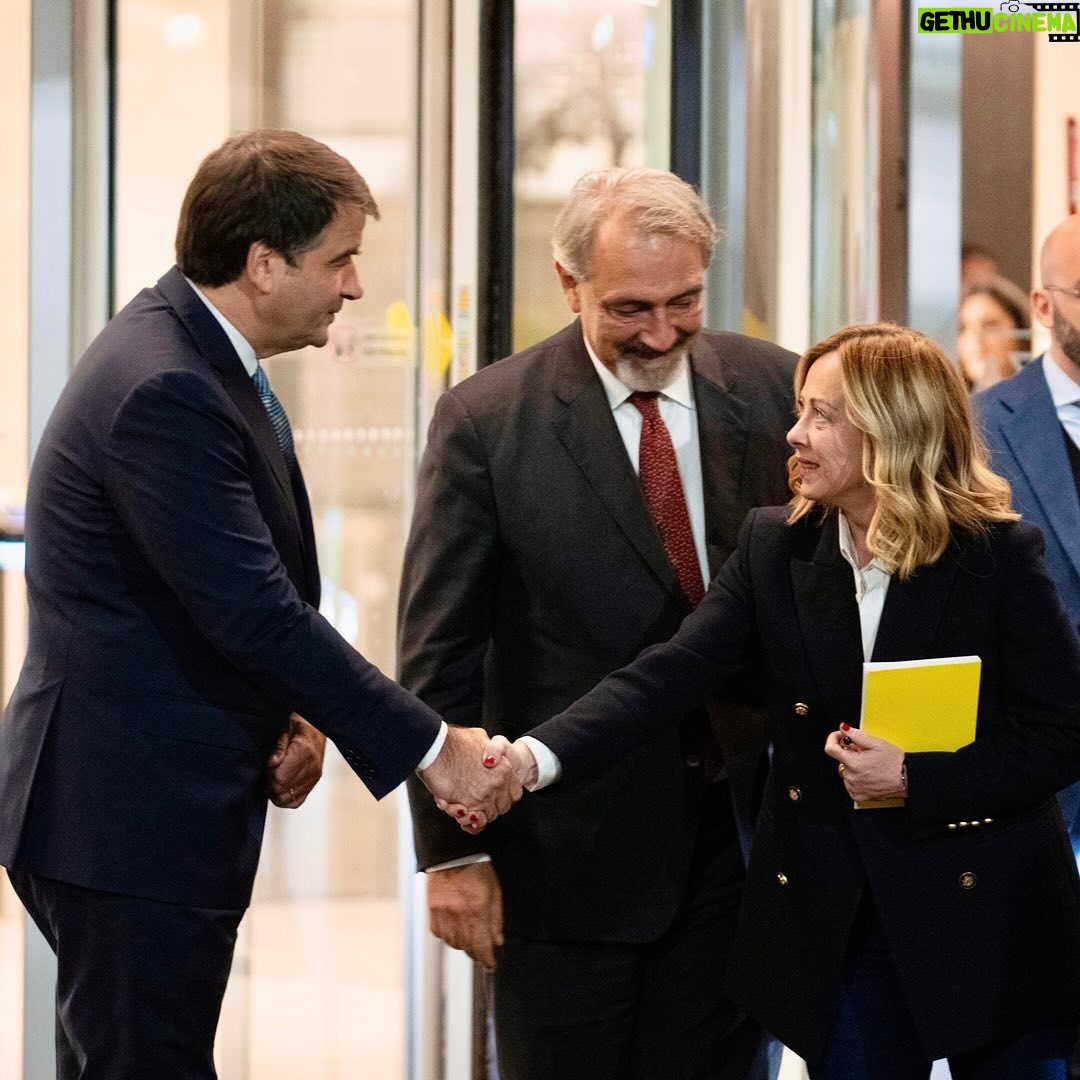 Giorgia Meloni Instagram - Roma, firma dell’Accordo per lo Sviluppo e la Coesione tra il Governo e la Regione Lazio.