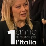 Giorgia Meloni Instagram - Un anno fa abbiamo ricevuto l’incarico di guidare l’Italia. Un onore e una responsabilità enorme in un momento storico incerto e complicato. Avevamo promesso ai cittadini che avremmo lasciato un’Italia migliore di quella che avevamo trovato, una Nazione della quale essere fieri e che ricoprisse un ruolo da protagonista nel mondo, ed è quello che stiamo facendo. Molti sono stati i traguardi raggiunti, molti altri ne arriveranno. Siamo solo all’inizio, la strada di fronte a noi è ancora lunga e tortuosa, ma continueremo a testa alta a fare quelle scelte coraggiose che per troppo tempo non sono state fatte. Un anno fa abbiamo scritto la storia. Ora stiamo scrivendo il futuro dell’Italia 🇮🇹