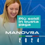 Giorgia Meloni Instagram - #Manovra2024: taglio del cuneo contributivo e anticipo della Riforma dell’Irpef