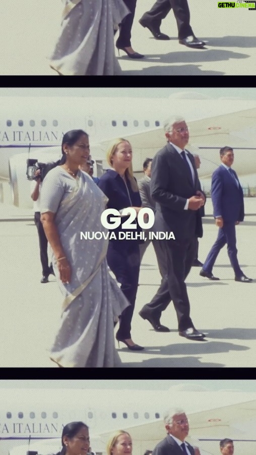 Giorgia Meloni Instagram - Grazie India, complimenti per il successo del G20.
