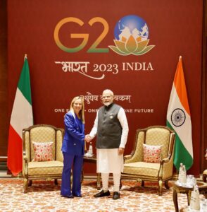 Giorgia Meloni Instagram - Ringrazio il Primo Ministro dell'India @narendramodi per la sua gestione di questa Presidenza #G20, che ha proposto un'agenda ambiziosa sulle sfide globali. Abbiamo lavorato insieme per assicurare il successo di questo Vertice e continueremo a coordinarci nei rapporti bilaterali e anche in vista della Presidenza italiana del G7.