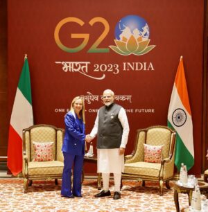 Giorgia Meloni Instagram - Ringrazio il Primo Ministro dell'India @narendramodi per la sua gestione di questa Presidenza #G20, che ha proposto un'agenda ambiziosa sulle sfide globali. Abbiamo lavorato insieme per assicurare il successo di questo Vertice e continueremo a coordinarci nei rapporti bilaterali e anche in vista della Presidenza italiana del G7.