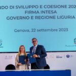 Giorgia Meloni Instagram - Genova, visita al Salone Nautico e firma dell’accordo per la Coesione.