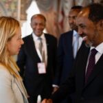 Giorgia Meloni Instagram - A testimonianza di un rinnovato slancio impresso ai rapporti tra l'Italia e le Nazioni del Corno d'Africa, ho avuto un incontro oggi a Roma - in occasione del Vertice sui Sistemi Alimentari - con il Primo Ministro etiope Abiy Ahmed Ali, il Presidente somalo Hassan Sheikh Mohamud, il Primo Ministro di Gibuti Abdoulkader Kamil Mohamed e il Vice Presidente del Kenya Rigathi Gachagua
