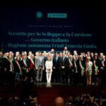 Giorgia Meloni Instagram - A Pordenone la cerimonia per la firma dell’Accordo per lo Sviluppo e la Coesione tra il Governo e la Regione Autonoma Friuli Venezia Giulia