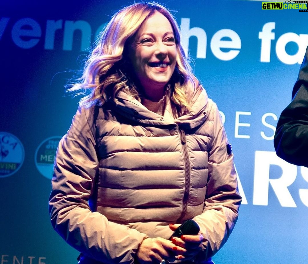 Giorgia Meloni Instagram - Il Centrodestra unito per @marco_marsilio Presidente dell’Abruzzo.