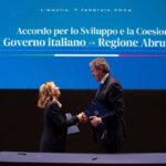 Giorgia Meloni Instagram – L’Aquila, firma dell’Accordo per lo Sviluppo e la Coesione tra il Governo e la Regione Abruzzo.