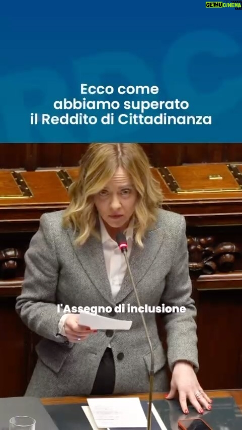 Giorgia Meloni Instagram - Ecco come abbiamo superato il Reddito di Cittadinanza