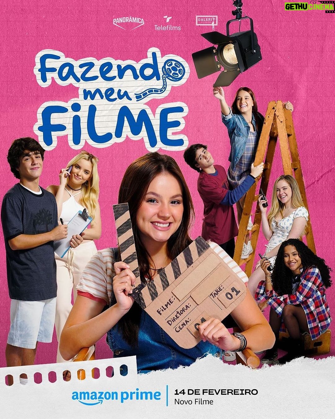 Giovanna Chaves Instagram - Dia começou bem! Oficialmente temos nossa estreia, 14 de fevereiro “ Fazendo Meu filme” estará disponível no @primevideobr 💗 Quem vai assistir? Eu como fã dos livros, tô super ansiosaaaaa, acho que vocês vão ficar com raiva da Vanessa kkk quero opiniões depois 🫶🏻