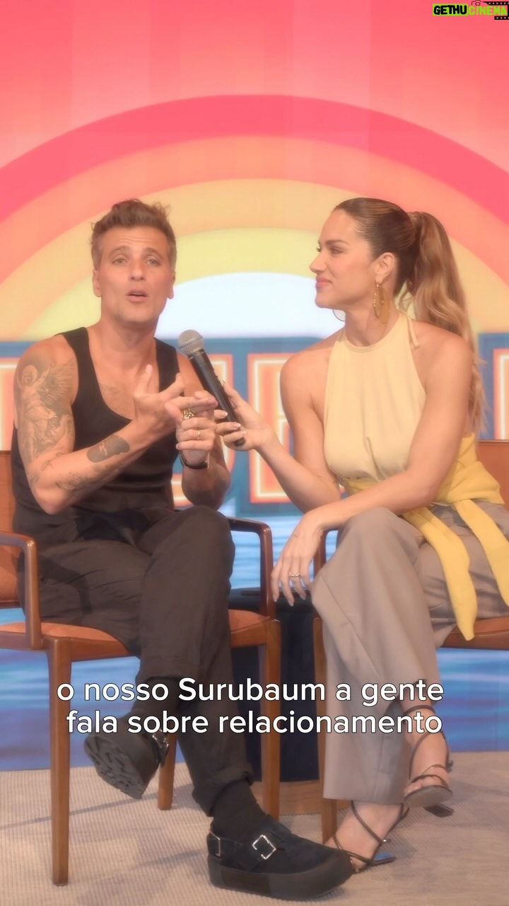 Giovanna Ewbank Instagram - Esqueçam TUDO oq vcs já leram ou ouviram falar sobre o surubão! Terça feira nós lhes apresentaremos o verdadeiro e ÚNICO, SURUBAUM ❤️🔥 com papos bons, divertidos e mto sinceros entre amigos, sem medo, sem mascaras, e sim, bem íntimos! Claro que vcs são os nossos convidados de honra…tá marcado ein? Terça feira dia 05/03 às 19:00 no canal @gioh_oficial 😘 #surubaum #gioh #canalgioh #gioewbank #brunogagliasso