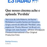 Giovanna Grigio Instagram - Completamente sem palavras 🤍 e a Sofia sempre me trazendo tanta alegria e orgulho do meu trabalho! “Perdida” estreia dia 13 de julho nos cinemas de todo o Brasil! Assistam e apoiem o cinema nacional! @perdidafilme