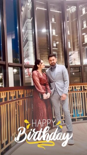 Gippy Grewal Instagram - Happy Birthday Love ❤️ 
May your birthday be as special as you are special to me in every way 
Love you @ravneetgrewalofficial ♥️