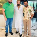 Gippy Grewal Instagram - Welcome To Punjab @duttsanjay Paaji 🤗 It will be pleasure working with you 😇 #sherandikaumpunjabi #gippygrewal @amardeepsgrewal @eastsunshineproductions