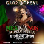Gloria Trevi Instagram - ¡Mexicanos al Pelo Suelto… llega a Las Vegas! 🇲🇽🎺💥 PRESALE Mañana 10:00am PT Password: ELGRITO