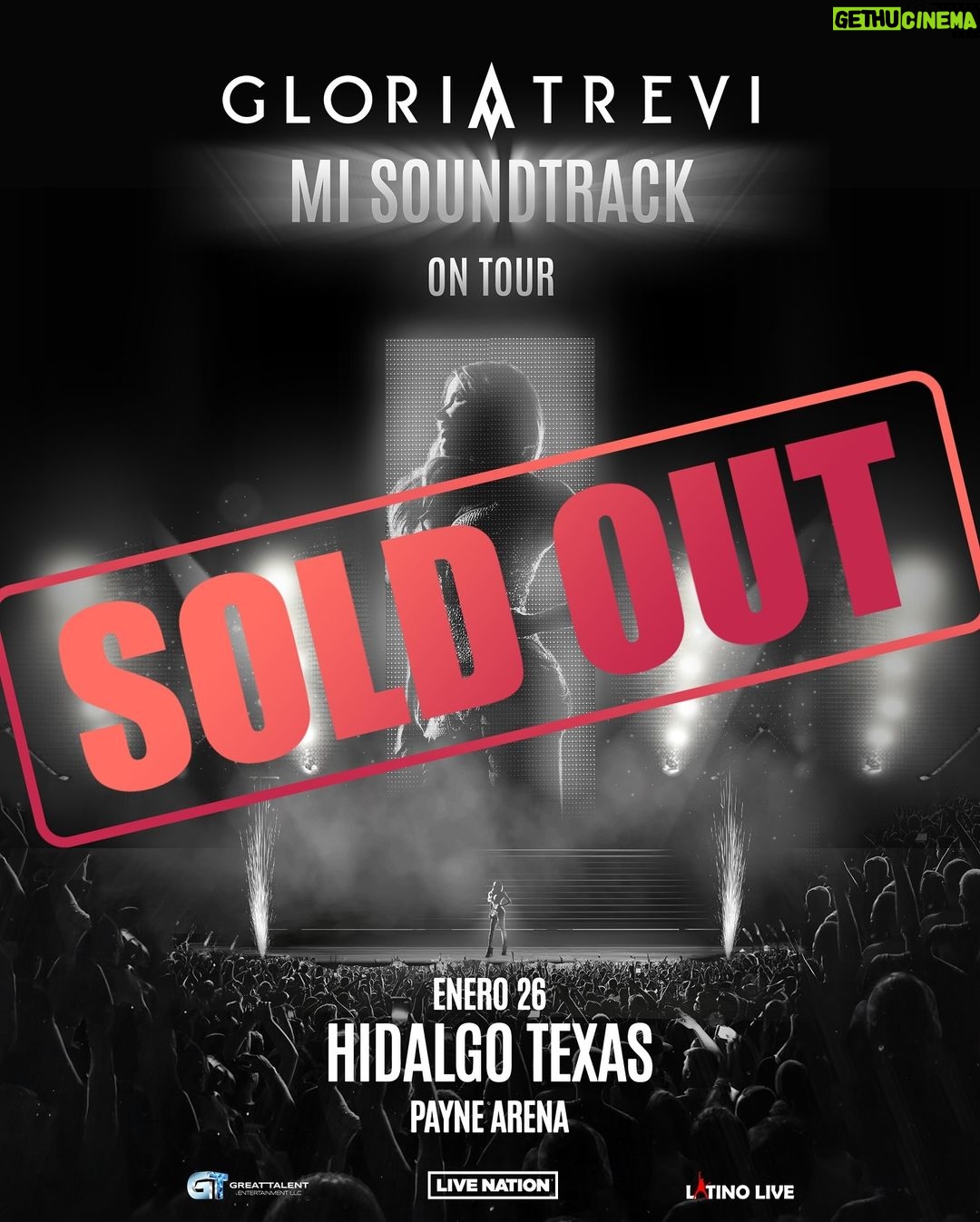 Gloria Trevi Instagram - Gracias mi raza de Hidalgo Tx 🇺🇸 Iniciamos #MiSoundtrackTour2024 con ustedes, los amo ❤️