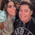 Gloria Trevi Instagram - En @premiolonuestro orgullosamente latina… ¡La noche empezó divina! Tantos amigos, colegas, ustedes… y lo que falta…💃🏻💃🏻💃🏻 : : 👗: @gianninaazar 👠: @miumiu 💍: @byvizcarra 💄: @delarosamakeup 💇🏻‍♀️: @marco_hair_makeup & @pupi.stilista