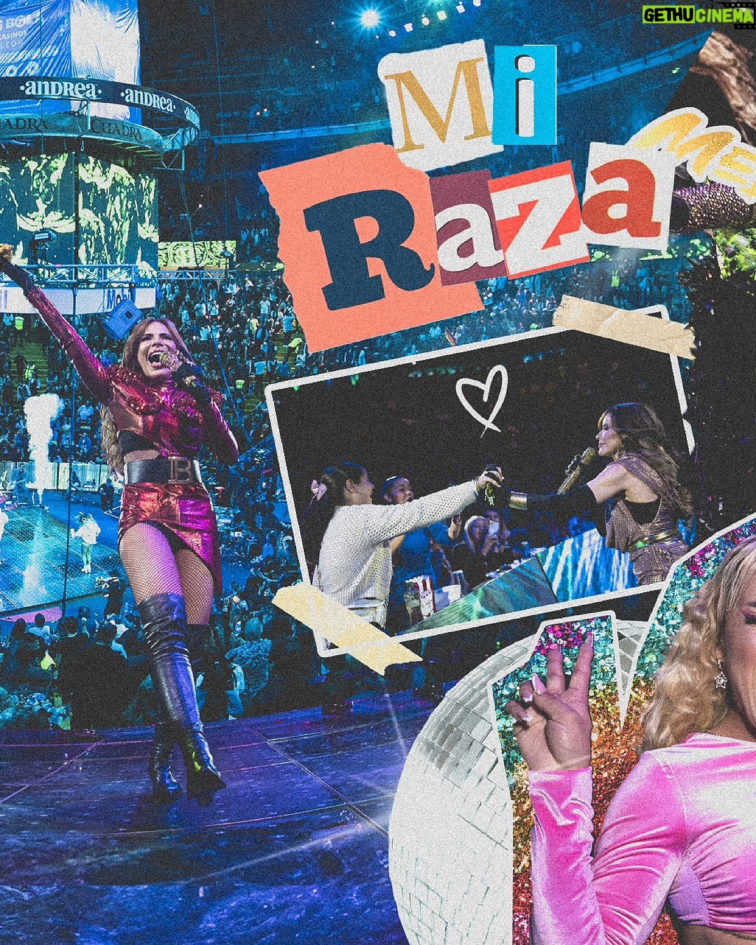 Gloria Trevi Instagram - Compartimos emociones que van más allá de las palabras.❤️🔥 ¡Gracias mi RAZA!