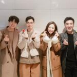 Gong Myeong Instagram - 합체~~~!!! 너무 감사합니다! 주말 마무리 잘하세요! 사랑합니다!