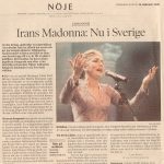 Googoosh Instagram - Throwback to Googoosh’s very first performance in Sweden 🇸🇪 She’ll be back this fall for a final performance in Stockholm. #tbt #sweden ‎واکنش ها به خبر اولین شب آواز گوگوش در استکهلم سوئد ‎پاییز امسال، گوگوش بعد از پنج سال، برای آخرین اجراش در استکهلم به روی صحنه میره @expressen @dagens_nyheter Stockholm, Sweden