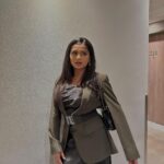 Gouri G Kishan Instagram - pretty behaviour 💅🏼 curated, created and shot magically by my best girl @lakshh___ @izel.fashion @siimawards #nightlife #fashion #instagood #redcarpet #black #ootn Dubai UAE