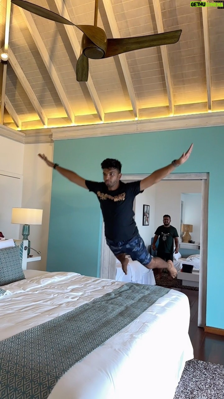 Gouri G Kishan Instagram - Le my friends and I on vacation to a destination filled with honeymooners π« Thank you @pickyourtrail for planning our trip to Maldives π we had a baller time! Credits to @shashwathravindran for this cinematic masterpiece. @pickyourtrail @amayakudarah @amayaresort