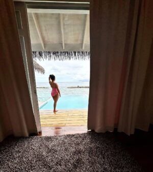Gouri G Kishan Instagram - The only blues that I like 🌊👙