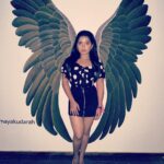 Gouri G Kishan Instagram - Come, fly with me 🪽🫧🖤 #nightlife #allblack #party #fashion #ootd #instagood #fly