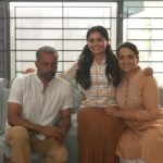 Gouri G Kishan Instagram - Looking back at some memorable moments from the sets of #Anuragam 🩵🌺 Streaming now on @hr_ott 💃 @gauthamvasudevmenon @lenaasmagazine @actor.aswin @shahad_k_muhammad