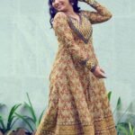Gouri G Kishan Instagram - Sab theek? 🌻🧿 Styled by @joe_elize_joy @styyledbyjoe Outfit @klumbyprajinajaanaki MUAH @amal_ajithkumar Photography @ashique_hassan Kochi, India