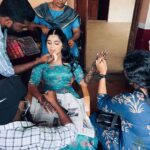 Gouri G Kishan Instagram - We’re on @primevideoin 🎈@littlemissrawther Sharing some fun bts moments from our not-so-little journey 💎 P.S - the 8th slide proves that I’m a very thoughtful co-actor and if you complain of a backpain, I will give you only dancing back massages, nothing less 😏