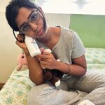 Gouri G Kishan Instagram - We’re on @primevideoin 🎈@littlemissrawther Sharing some fun bts moments from our not-so-little journey 💎 P.S - the 8th slide proves that I’m a very thoughtful co-actor and if you complain of a backpain, I will give you only dancing back massages, nothing less 😏