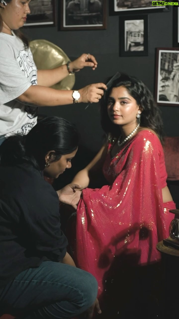 Gouri G Kishan Instagram - bts πβ¨πͺ© Photography : @_harikumar._ Concept & styling : @amritha_lakshmi___ @styledby_al_ Mua : @neethu_makeupartist Costume : @tatvadesignelement Decor : @wenyu_events Bts : @__naim.___ Camera team : @gokul_pratheep_ Styling team : helana______ Location : @floor911_obscura