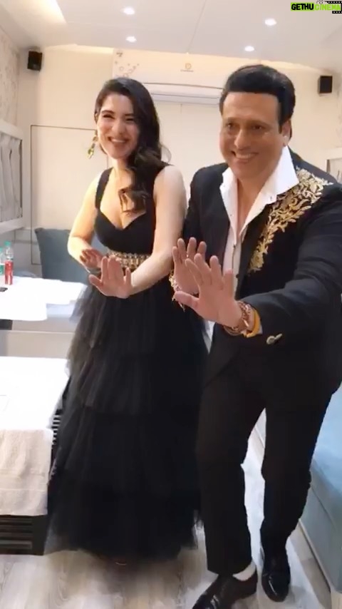 Govinda - 306.7K Likes - Happy Weekend All from Us ! #saturdayvibes #likefatherlikedaughter @tina.ahuja