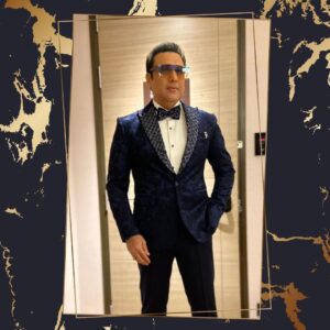 Govinda Instagram - Hey, Guys what do you think about this look ?😎 
.
This standalone look of mine is to grace the prestigious  #Zeebengalawards.
Stay tuned to watch more of me me and me. Really had a great time joining the team. 
.
Lots of love to all.🤍
.
Curated @tina.ahuja 

Styled by : @akansha.27 @tiara_gal 

Assisted by:  @seam_stress_by_rajludhwani 
@maithili.khollam

Outfit : @bluesngreys

Shoes: @lussolifestyleofficial